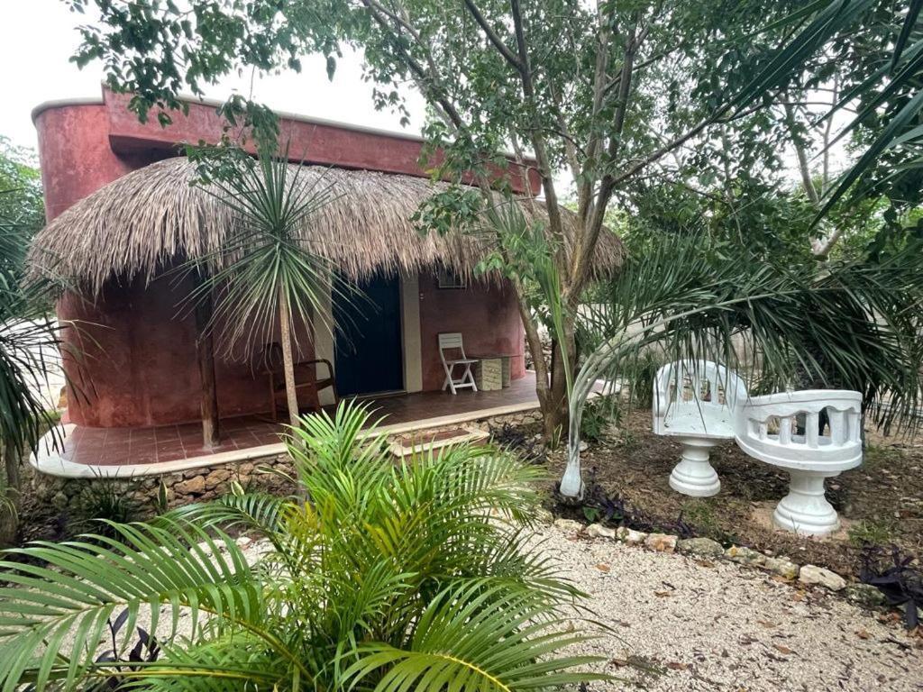 メリダ El Pueblito Dzibichaltunヴィラ エクステリア 写真